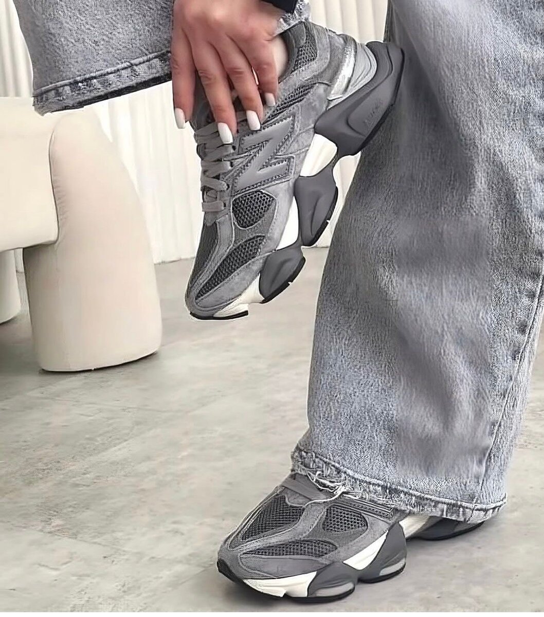 Baskets grises mode homme