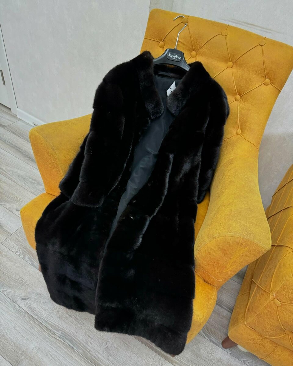 Шикарная шуба, норковая