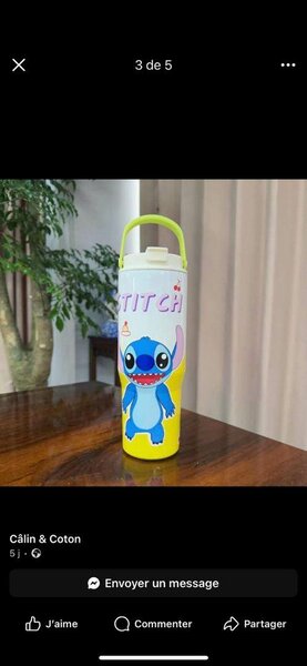 Gourde Enfant Stitch