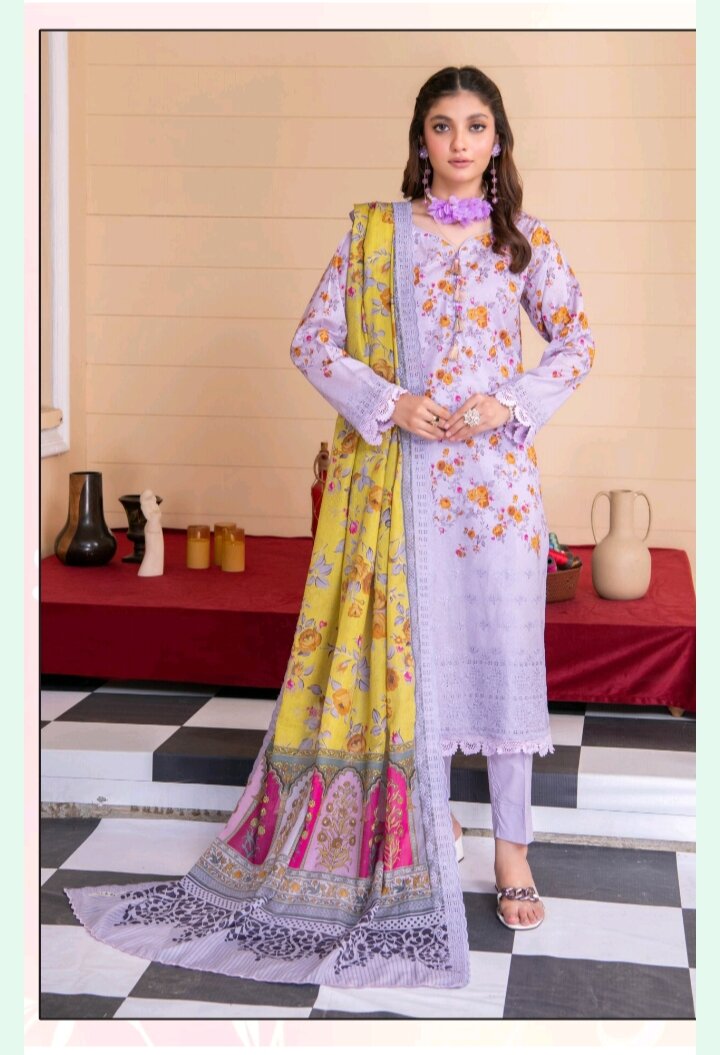 Embroidered collection