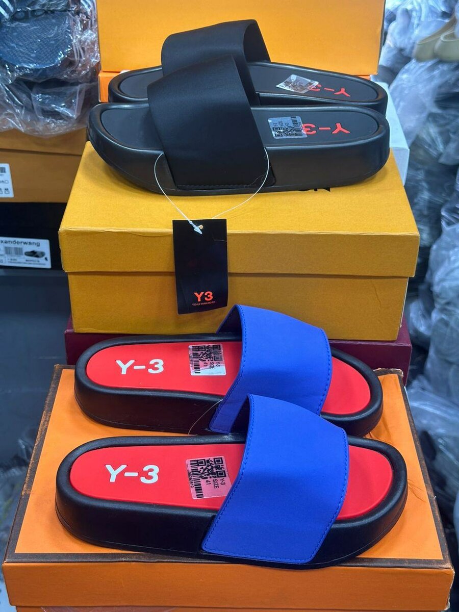Slides Y-3 Homme Été Confortable