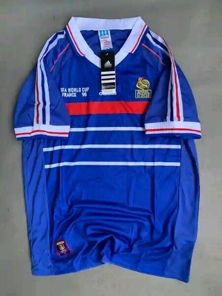 Maillot de football vintage France 98