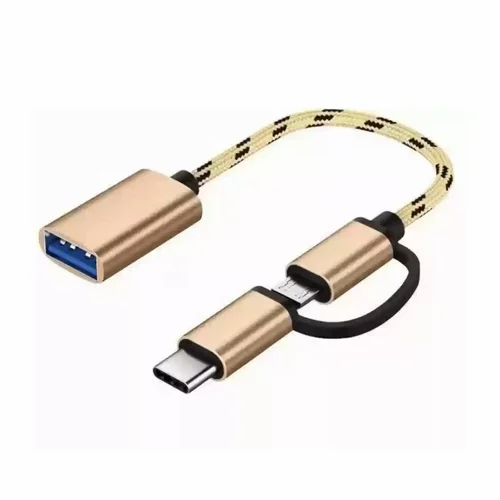 Câble OTG USB-C et Micro USB