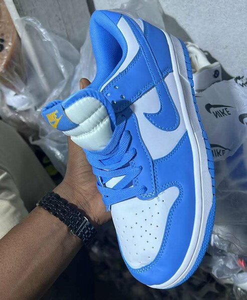 Baskets Air Bleu et Blanc