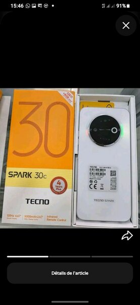 Tecno Spark 30C Smartphone