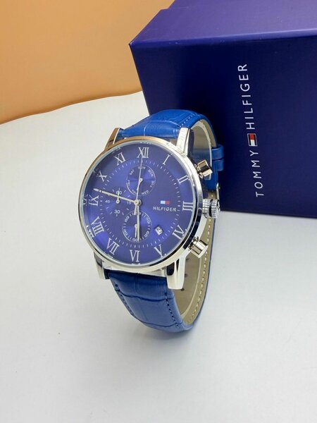 Montre Homme Bleu Élégante