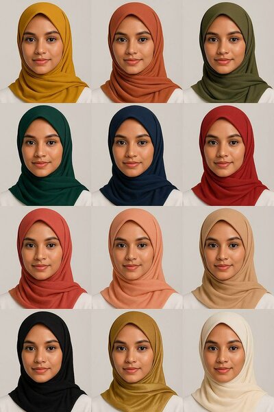 Mousseline simple importé