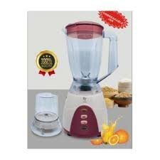 Mixeur Blender STARTECH Avec Moulin Bols – 1.5litres -Incassable Bordeaux