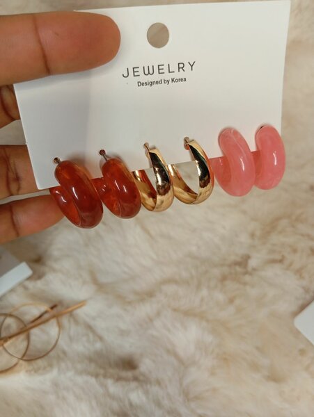 Ensemble de boucles d'oreilles