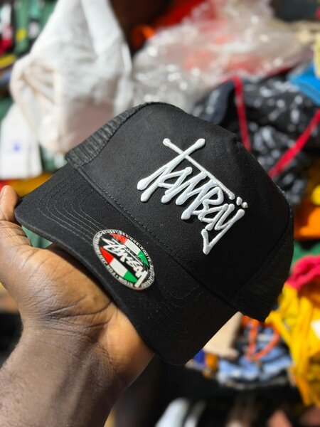 Casquette Stussy noire pour homme