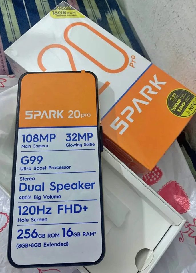 Tecno Spark 20 Pro 256Go