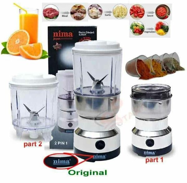 Moulin électrique Nima 2 en 1