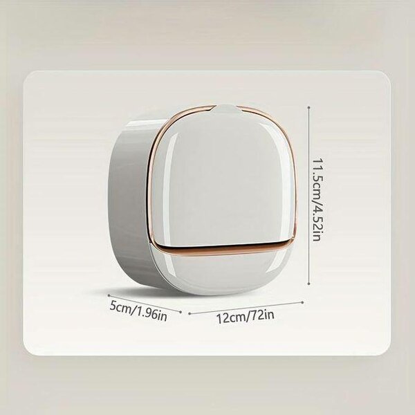 Porte-savon mural élégant