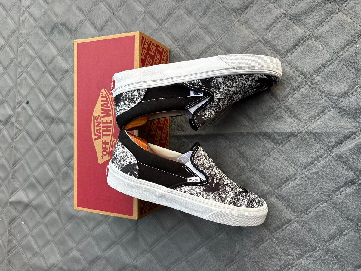 Vans Slip-On Noir Blanc