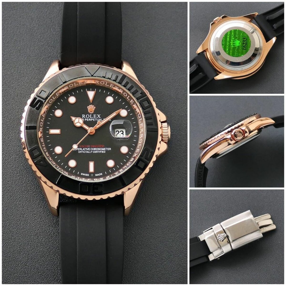 ROLLEX Rubber strap WATCH