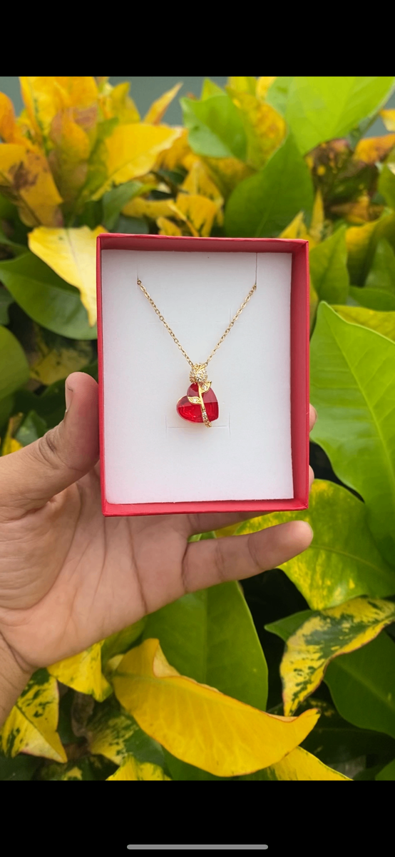 Heart shaped necklace