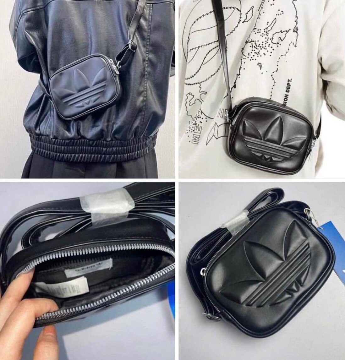 Sacoche bandoulière en cuir élégante