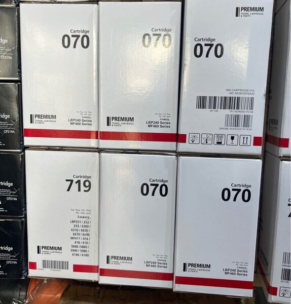 Cartouche laser Blanc noir