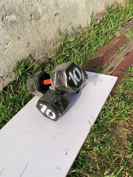 Haltères Hexagonales 10 kg