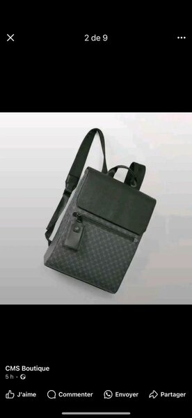 Sac à dos élégant en cuir