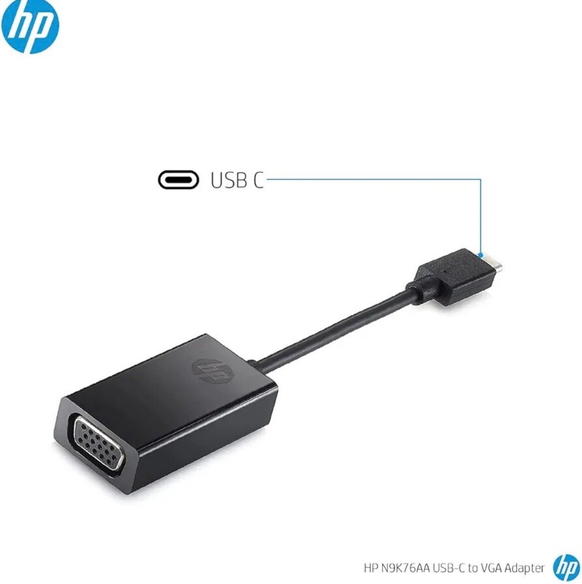 Adaptateur HP USB-C vers VGA