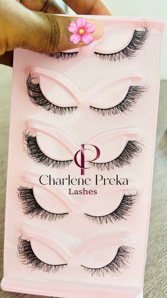 Faux cils yeux de biche moyen