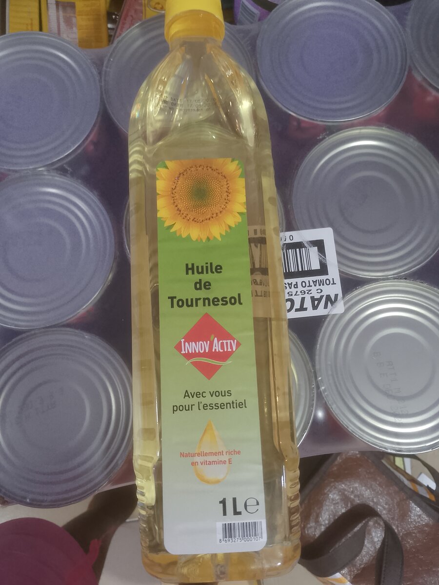 Sunflower oil 1 litre