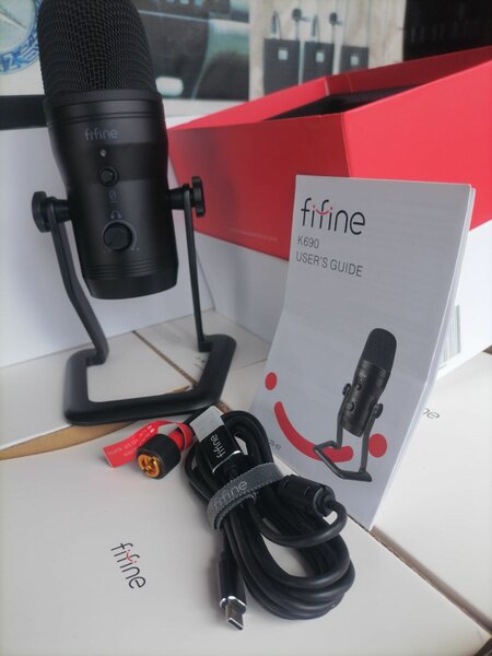 Fifine USB Studio Condenser Microphone kits
