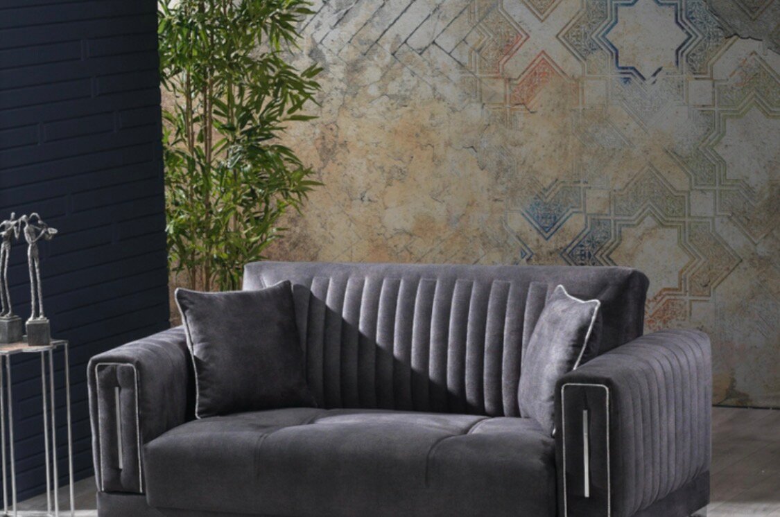 Canapé moderne en velours