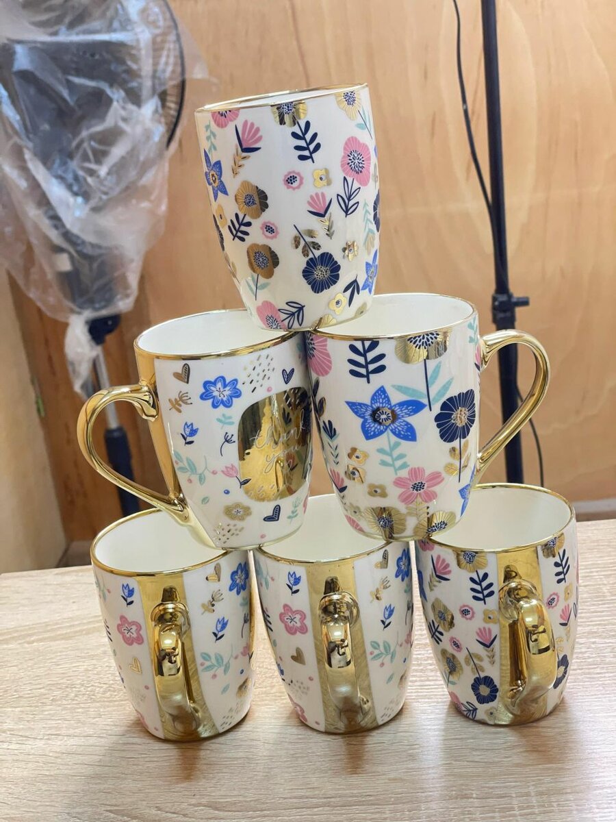 Belle tasse-6 pièces