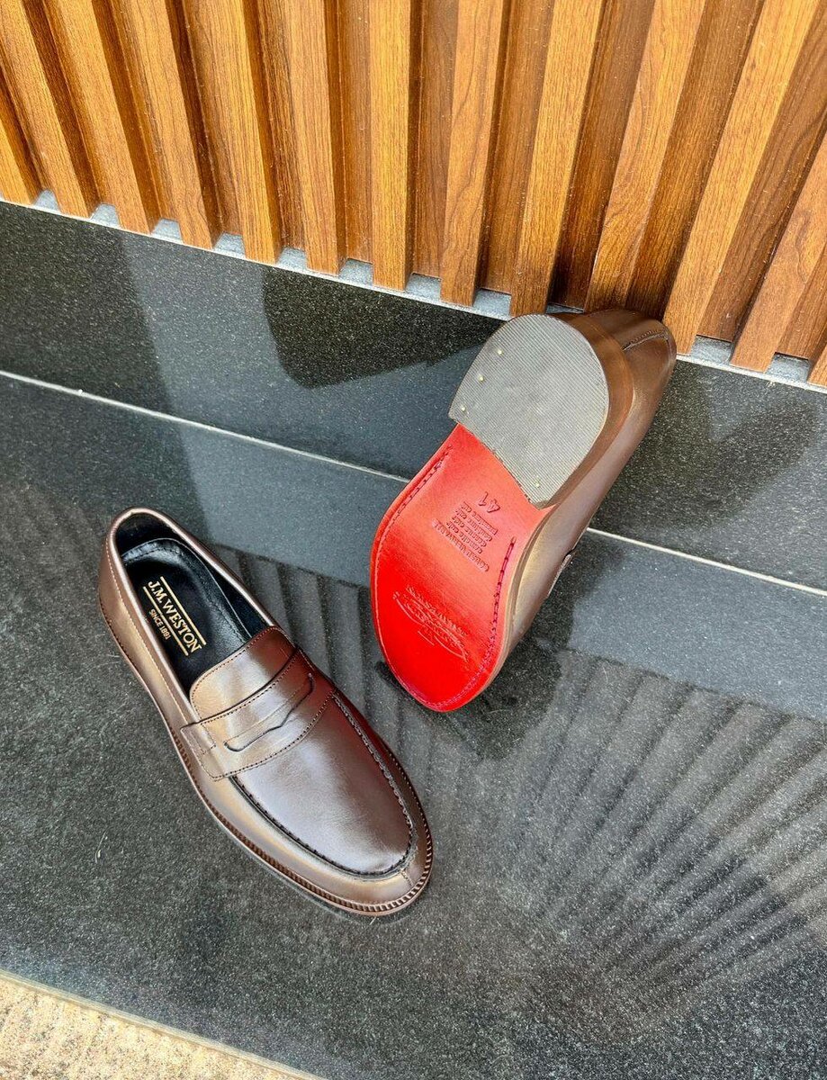 Mocassins élégants en cuir homme