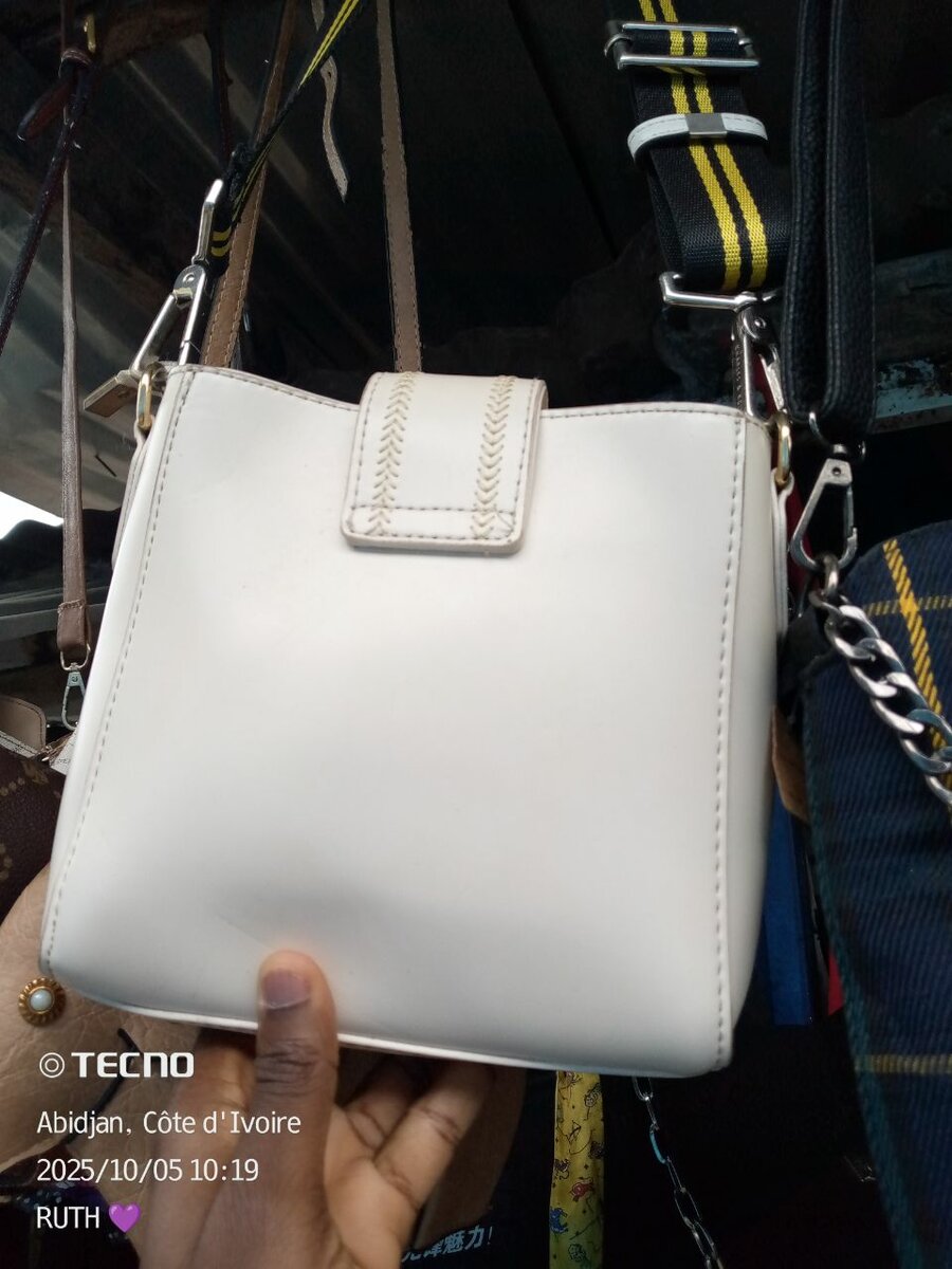 Sac  élégant blanc femme