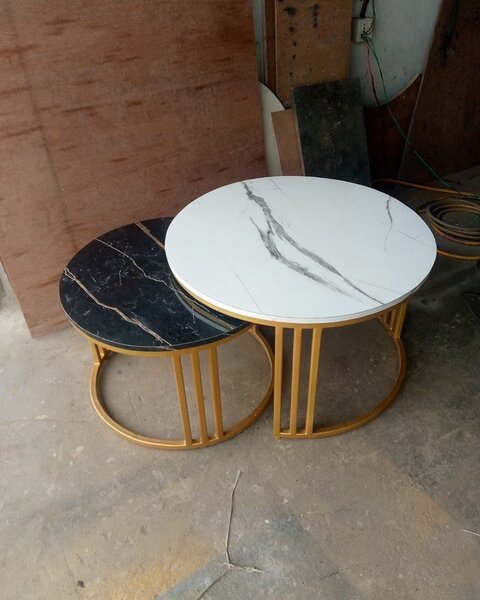 Tables gigognes marbre design