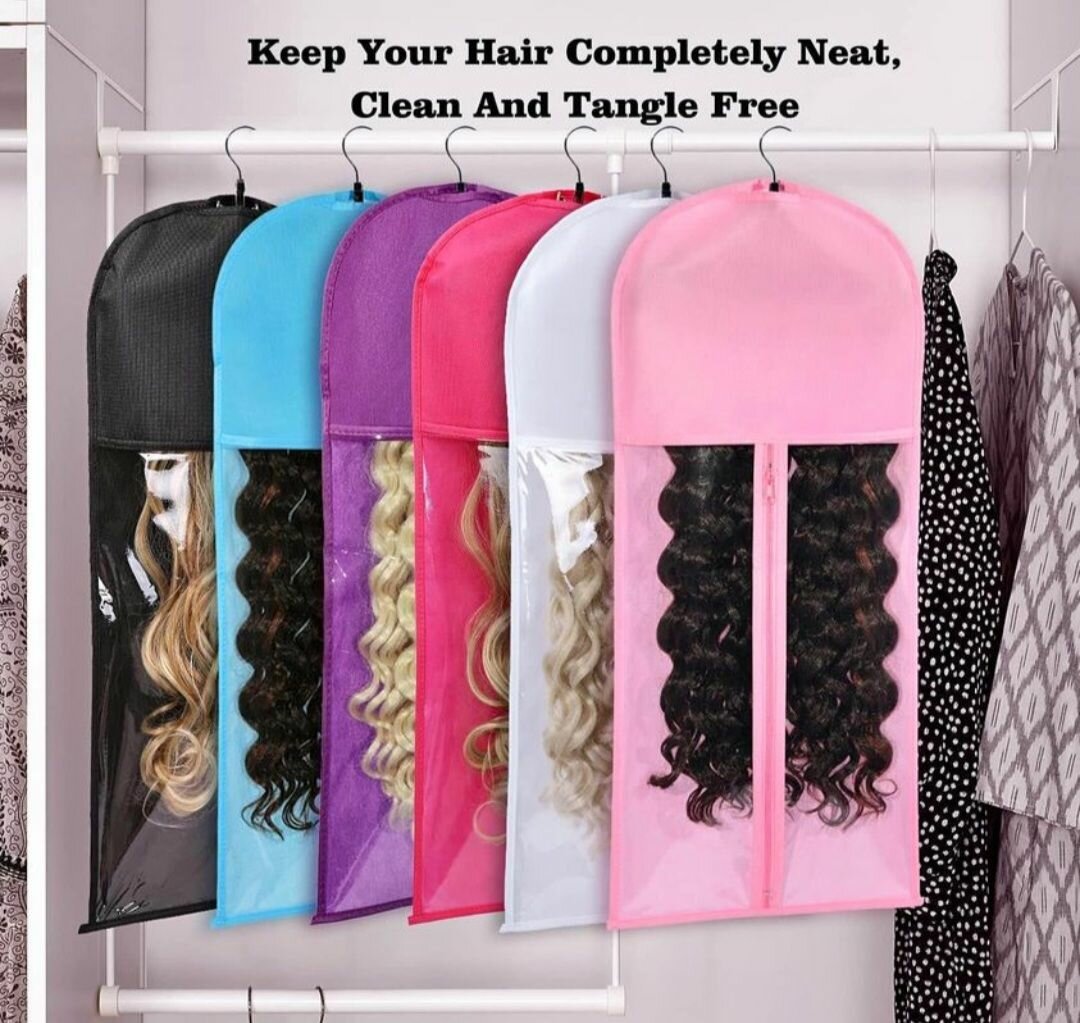 Storage wig bags