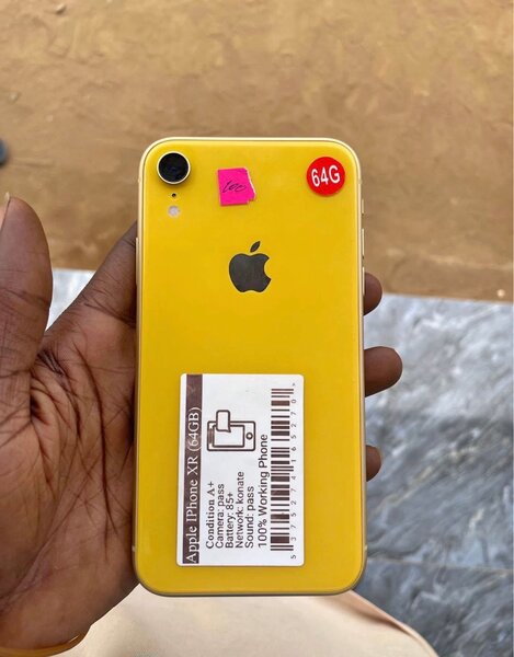 iPhone XR Jaune 64 Go