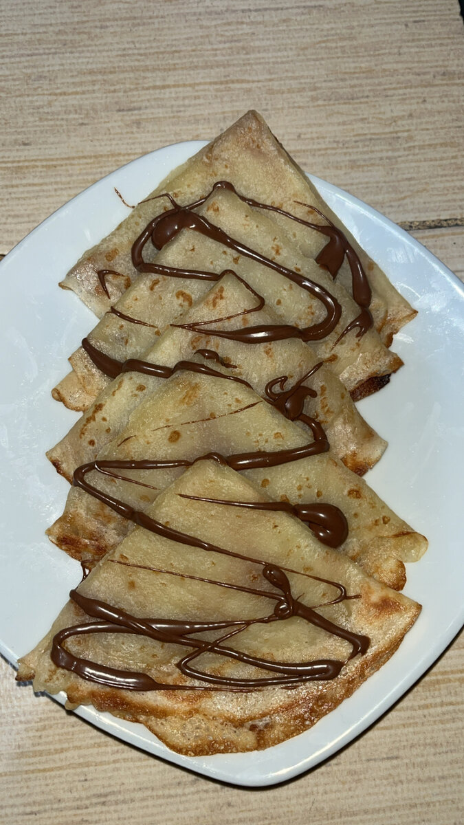 5 crêpes Nutella 1500