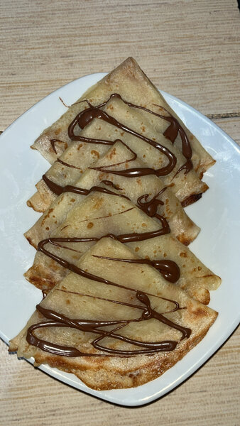 5 crêpes Nutella 1500