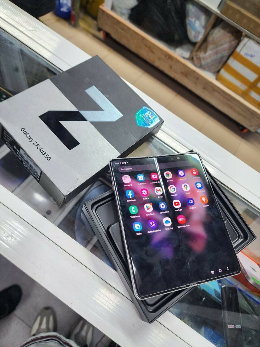 Galaxy z fold 3 256 giga et 12