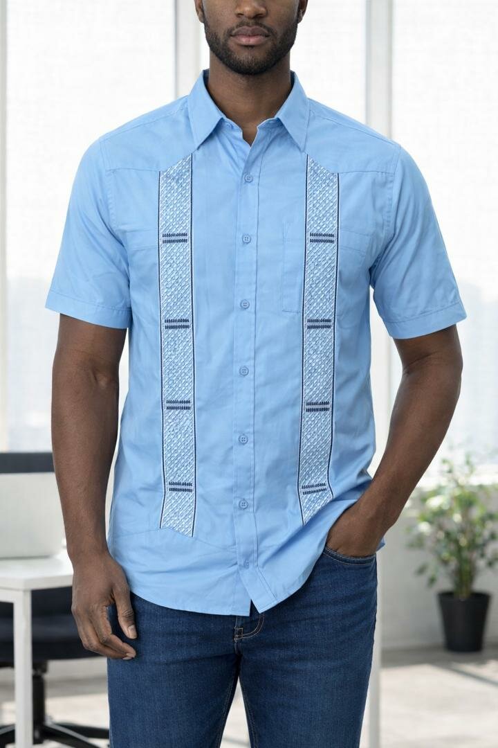 Chemise Guayabera Homme Élégante