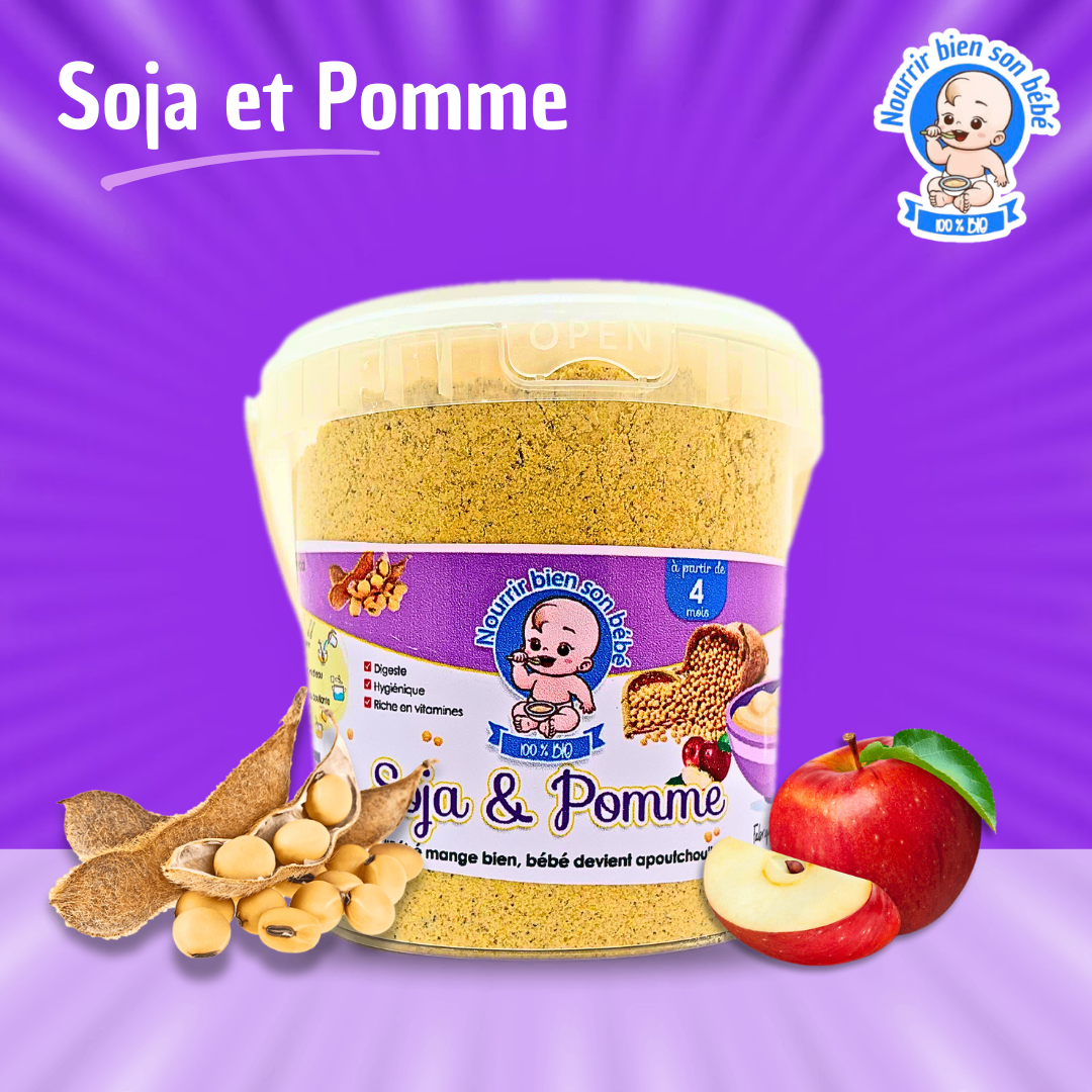 Céréale bébé (Soja & Pomme)