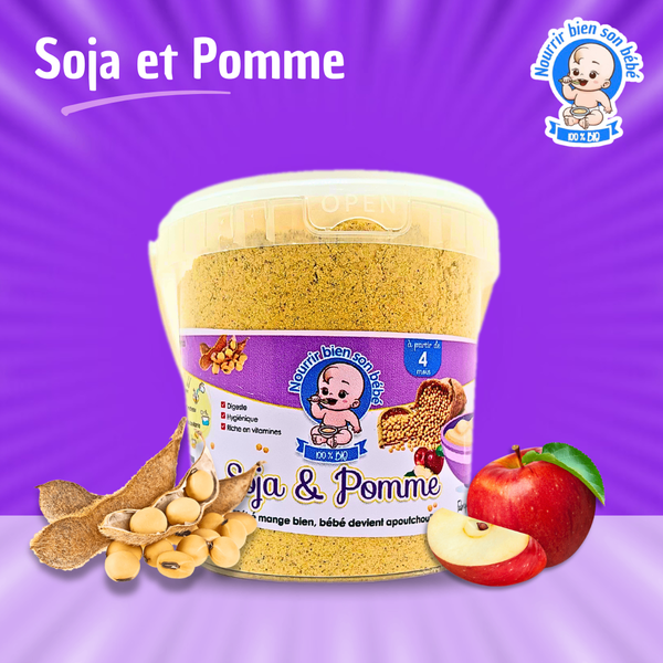 Céréale bébé (Soja & Pomme)