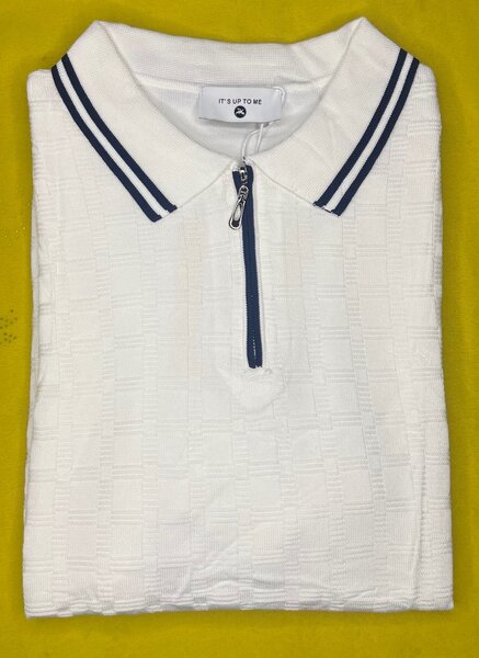 Polo à zip pour homme