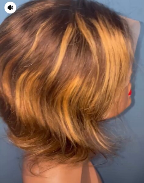 Ombre Lace Front Wig