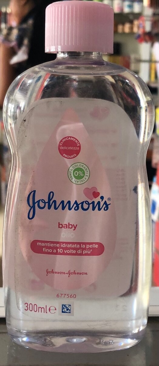 JOHNSONS BABY OIL 300ML