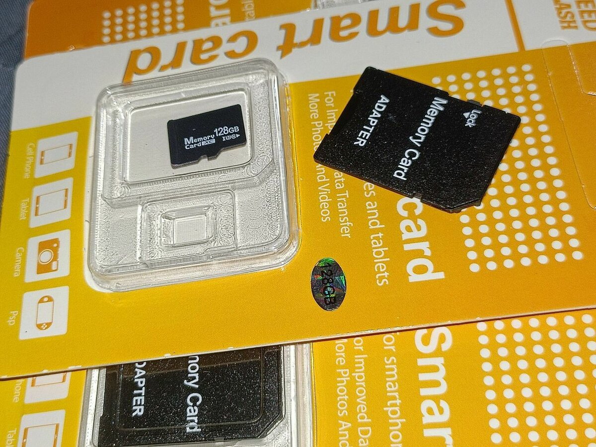 Carte mémoire microSD 128 Go