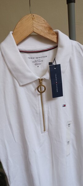 Polo Femme Blanc Tommy Hilfiger