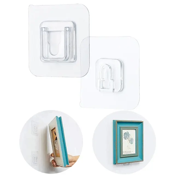 Crochets adhésifs muraux résistants