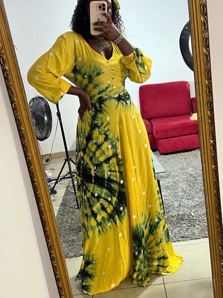 Robe en dempé