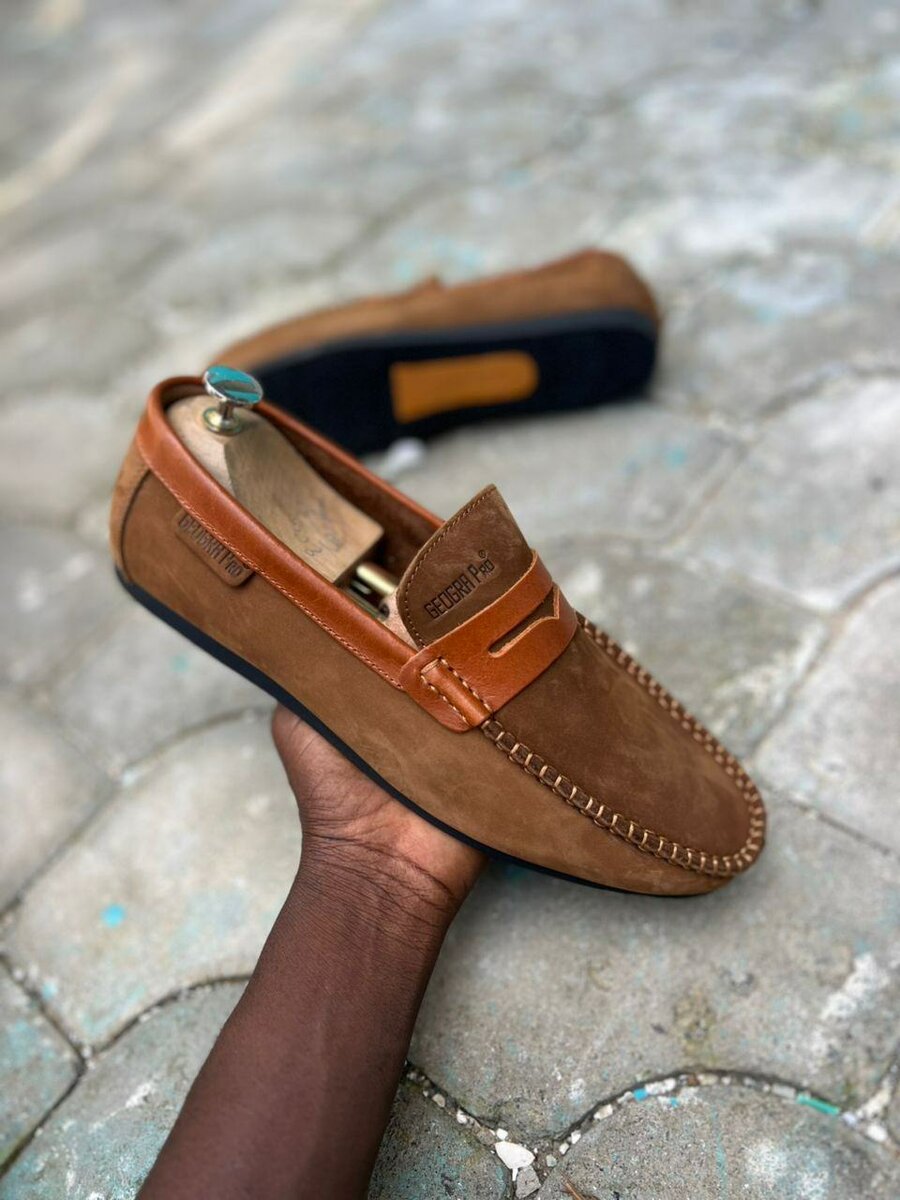 Mocassins en cuir élégants