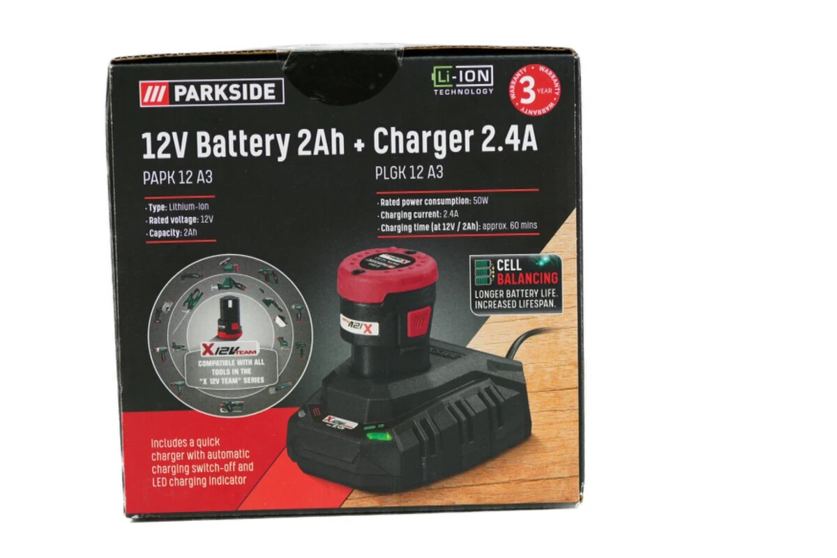 Parkside Cordless Angle Drill